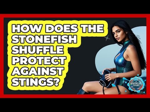 How Does The Stonefish Shuffle Protect Against Stings?