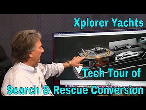 Technical Tour of 225' Diesel-Electric, Ice-class, 20-kn vessel for conversion to Expedition Yacht