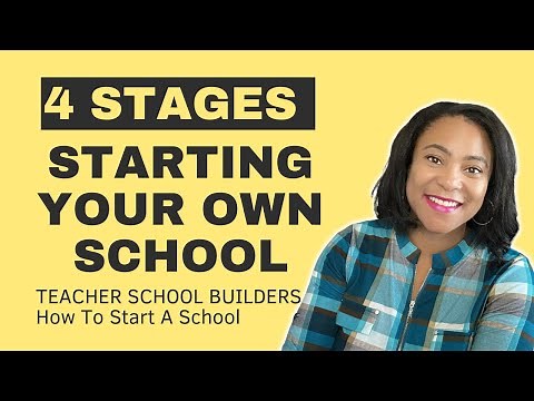 From Vision to Reality: The 4 Stages of Starting A School Business
