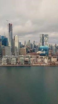 Toronto skyline from above