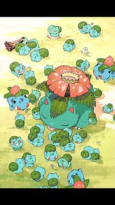 Live wallpaper Pokémon Bulbasaur family 🌱💚. #LaPaginaDeChar #pokemon #MundoPokemon #4klivewallpaper #LiveWallpaper | La Página de Char
