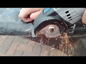 Chopping rebar with the Dremel Saw Max