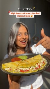 730K views · 5.2K reactions | Must try: Paneer Stuffed Besan...