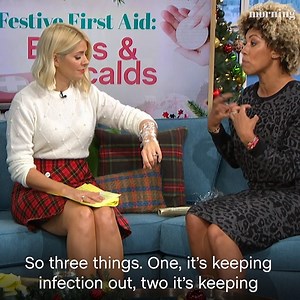 236K views · 680 reactions | With so many Christmas dinners being prepared in busy kitchens, accidents are going to happen over the holiday season. So should you or any of your friends or family find themselves scalded or burned, Dr Zoe has some advice on how to deal with it - and how to know when you need medical attention.  | This Morning | Facebook