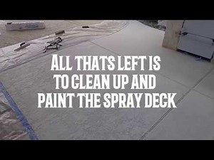 How to do a Spray Deck the easy way | Tutorial |