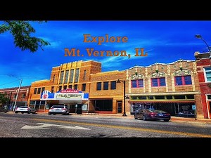 Mt. Vernon, IL: A 4K City Walking Tour