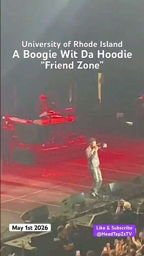 A Boogie Wit Da Hoodie - “Friend Zone” #live at URI - May 1st 2026 #concert #music #rap