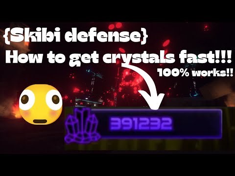 -{Skibi defense}- How to grind crystals easily!!