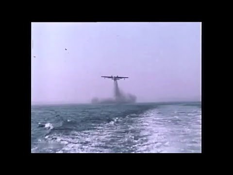 German Navy HU-16 Albatross JATO takeoff and patrol mission (1965)