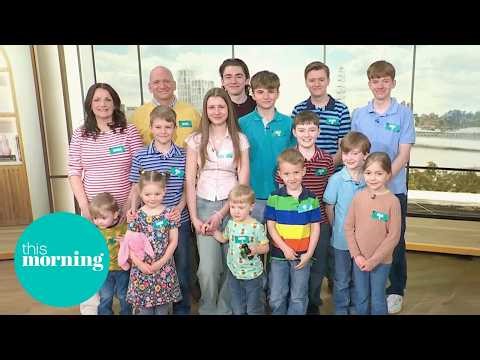 ‘We’ve Got 13 Kids, and Baby Number 14’s on the Way’ | This Morning