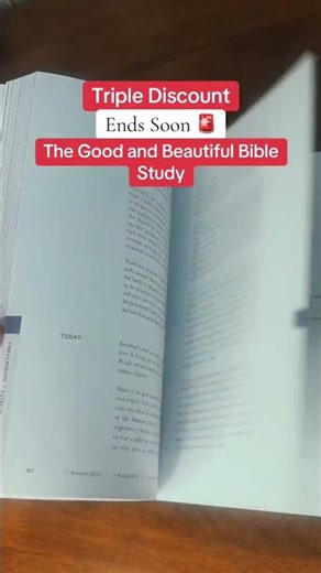 Unlock Spiritual Growth 📚✨ Dive into Alabaster's The Good and Beautiful Bible Study