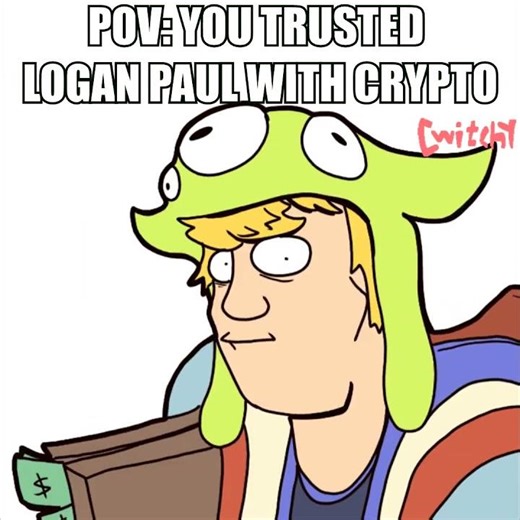 Logan Paul's Crypto scam be like: