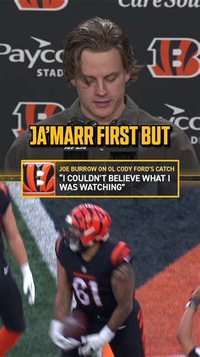 Cody Ford had Joe Burrow stunned 🤣 | NFL on FOX