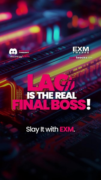 Lag’s the true 👾 final boss—slay it with EXM and claim your 🎮 victory!