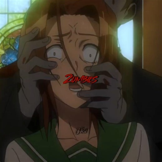 Zombies 🧟 #anime #edit #animeedit #highschoolofthedead #horror