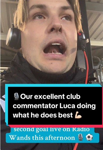 Cray Wanderers Second Goal Commentary by Luca