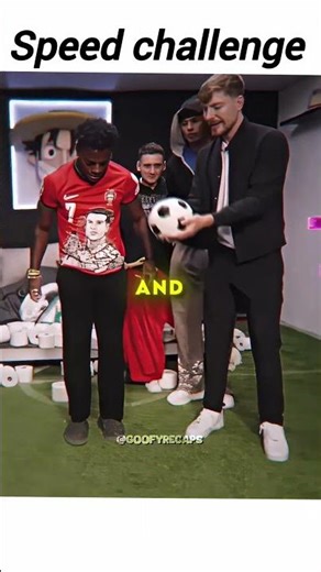 MrBeast-er Million Dollar Challenge-e IShowSpeed! 😱⚽ (Cake Ball Prank)