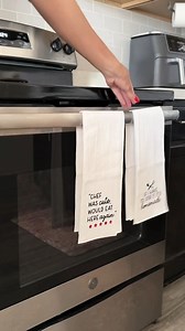 58K views · 298 reactions | Even the kitchen towels get a glow-up! Who knew something so simple could add so much personality? | Cricut | Facebook