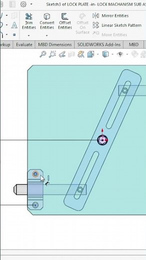 "How to Use Hole Wizard in SolidWorks Like a Pro! 🔥 #SolidWorks #CADTips" #shortvideo