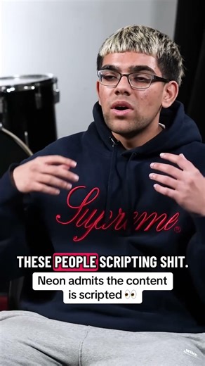 neon admits to scripting