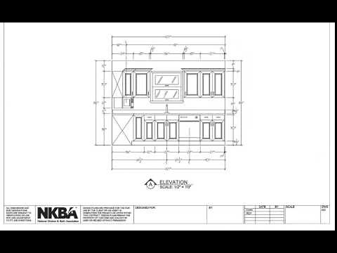 Kitchen and Bath Drawing: Elevations