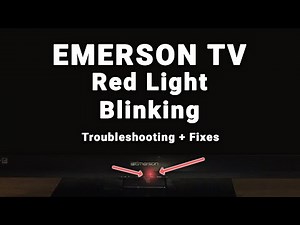 Emerson TV Red Light Blinking | 5-Min Troubleshooting