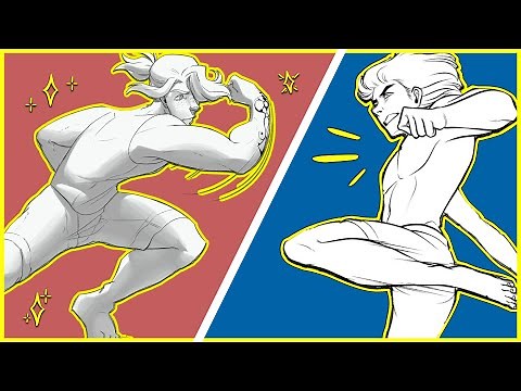 🔴 How to Draw ACTION POSES