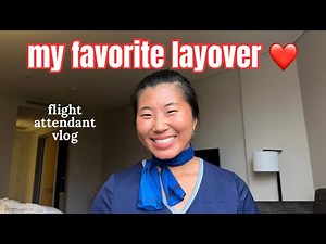 my FAVORITE international layover! // flight attendant vlog