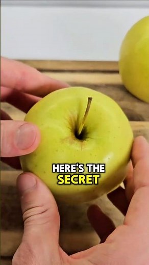How To Split an Apple With Your Hands! Easy Trick! 😎✅