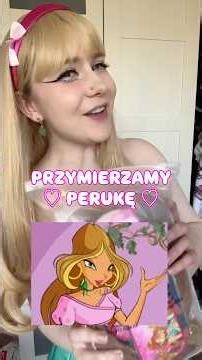 Unpacking peruki do cosplayu Flory 🌸 z Klubu Winx ✨ #winx #micotaku #cosplay #nostalgia #flora