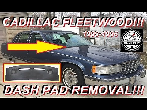 Cadillac Fleetwood Dash Pad Replacement & Installation 93-96 RoadMaster Impala Caprice Dashboard