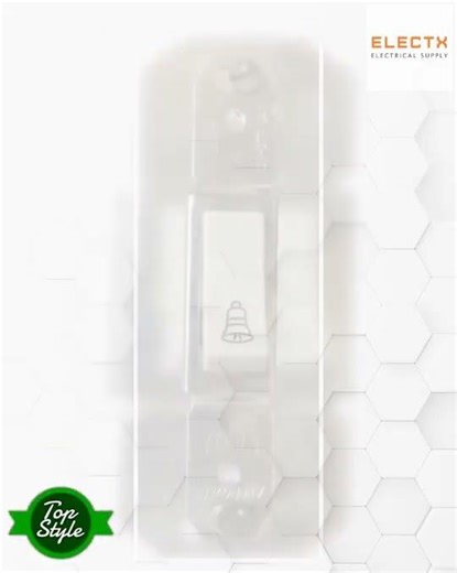 Eagle Door Bell Switch Flush Type , Bell Push Button Switch Modern Series 1406C, Touch-A-Matic Ro...