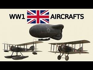 Every British Aircraft Used In World War I