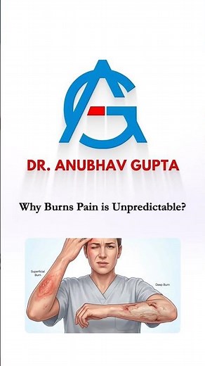 Why Burn Pain Is Unpredictable? | 1st vs 2nd vs 3rd Degree Burns Explained