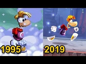 Evolution of Rayman Games 1995-2019