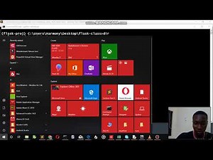 flask tutorial (Passing variable into route) part 4