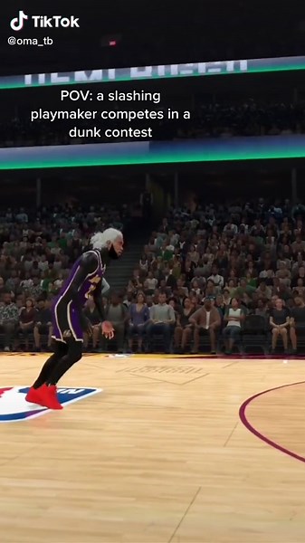 NBA 2K22 Slashing Playmaker Dunk Contest Highlights