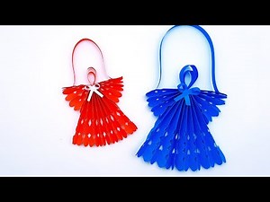 Making Paper Angels for Your Tree | Heavenly Handmade Paper Angels for Christmas