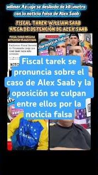 Prosecutor Tarek speaks out about the Alex Saab case #alexsaab