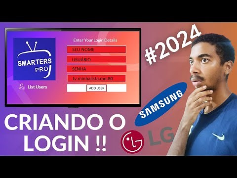 Como Criar o Login no Iptv Smarters Pro em 2025 !!!