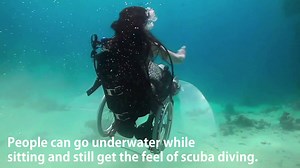 We have all heard of scuba diving but have you ever seen someone in a wheelchair go scuba diving? Watch You have been Warned, to see one such unbelievable invention, tonight 7 PM. #AaoRiskKare | Discovery Channel India