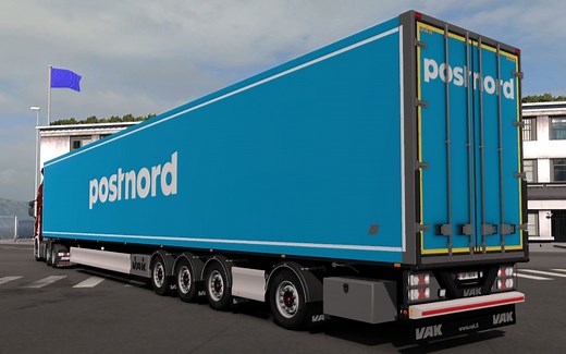 欧卡2Mod：卡斯特大佬的VAK拖车 VAK Trailers by Kast ETS2 MOD 1.42