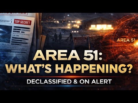 Trump Orders Declassification — Then a Secret Jet Flies to Area 51