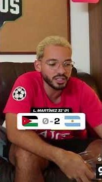 REACCIÓN ARGENTINA 🇦🇷 VS JORDANIA 🇯🇴