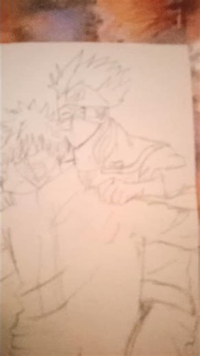 kakashi and goji drawing