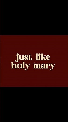 Mary on a cross by ghost- lyrics video