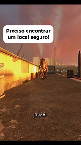 Parkour não deu muito certo!😂😂 Parkour didn't work out very well!😂😂 #fypシ゚ #dinosaur #gmod #games #trex | RespeedBr