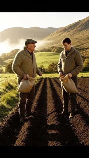 Morning Field Work in Scottish Highlands | Village Life Shorts | Traditional Farming