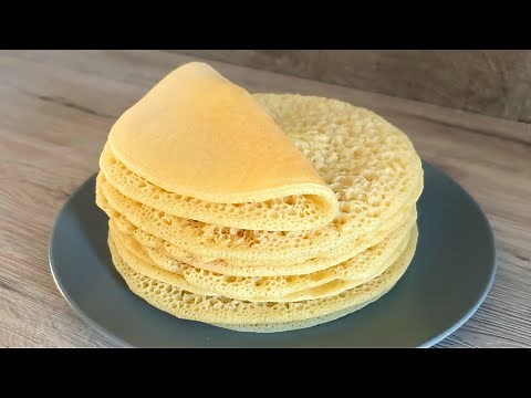 🔥 Easy, Fail-proof Baghrir Recipe – The Perfect Thousand-Hole Pancakes! 🥞✨