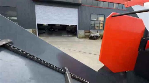 Autoclean Firewood Disc Screener with CE Certification and Height Adjustable System, Professional Firewood Cleaner Equipment